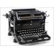 Continental Standard Typewriter in Very Good Condition. Germany, 1941.