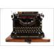 Monarch Visible No. 3 Typewriter in Very Good condition. New York, Circa 1915