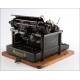 Monarch Visible No. 3 Typewriter in Very Good condition. New York, Circa 1915