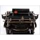 Fantastic Remington Standard Typewriter No. 7, Mod. 10. USA, Circa 1905.