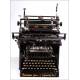 Fantastic Remington Standard Typewriter No. 7, Mod. 10. USA, Circa 1905.