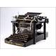 Fantastic Remington Standard Typewriter No. 7, Mod. 10. USA, Circa 1905.