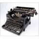 Beautiful Kappel 2 Typewriter, Very Well Preserved. Germany, 1930's