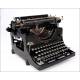 Beautiful Kappel 2 Typewriter, Very Well Preserved. Germany, 1930's