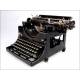 Beautiful Kappel 2 Typewriter, Very Well Preserved. Germany, 1930's