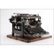 Antique Underwood Typewriter Working Very Well. New York, 1913