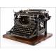 Antique Underwood Typewriter Working Very Well. New York, 1913