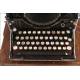 Antique Underwood Typewriter Working Very Well. New York, 1913