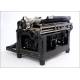 Historic Underwood Typewriter No. 5 Very Well Preserved. USA, 1908