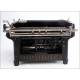 Historic Underwood Typewriter No. 5 Very Well Preserved. USA, 1908