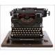 Orga Modell 9 typewriter in very good condition. Germany, Circa 1940