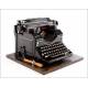 Orga Modell 9 typewriter in very good condition. Germany, Circa 1940