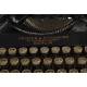 Elegant Senta Portable Typewriter. Germany, Circa 1920. Original Case