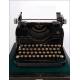 Fantastic Orga Privat Typewriter in good working order. Germany, 1926