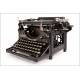 Antique Underwood 5 Typewriter, Very Well Preserved. United States, 1910