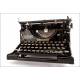 Antique Underwood 5 Typewriter, Very Well Preserved. United States, 1910