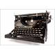 Antique Underwood 5 Typewriter, Very Well Preserved. United States, 1910