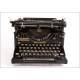 Antique Underwood 5 Typewriter, Very Well Preserved. United States, 1910