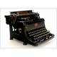 Elegant Rheinita Record typewriter in excellent condition. Germany, 1932