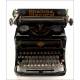 Elegant Rheinita Record typewriter in excellent condition. Germany, 1932