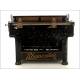 Elegant Rheinita Record typewriter in excellent condition. Germany, 1932