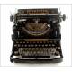 Elegant Rheinita Record typewriter in excellent condition. Germany, 1932