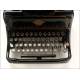 Elegant Rheinita Record typewriter in excellent condition. Germany, 1932