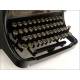 Elegant Rheinita Record typewriter in excellent condition. Germany, 1932