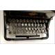 Elegant Rheinita Record typewriter in excellent condition. Germany, 1932