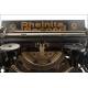 Elegant Rheinita Record typewriter in excellent condition. Germany, 1932