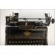 Elegant Rheinita Record typewriter in excellent condition. Germany, 1932