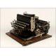 Rare Imperial Portable Typewriter in very good working condition. England, Circa 1915