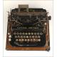 Rare Imperial Portable Typewriter in very good working condition. England, Circa 1915