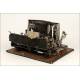 Rare Imperial Portable Typewriter in very good working condition. England, Circa 1915