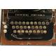 Rare Imperial Portable Typewriter in very good working condition. England, Circa 1915