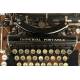 Rare Imperial Portable Typewriter in very good working condition. England, Circa 1915