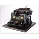 Impressive Stoewer Record Typewriter in Very Good Condition. Germany, 1921-22