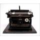 Impressive Stoewer Record Typewriter in Very Good Condition. Germany, 1921-22