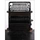 Impressive Stoewer Record Typewriter in Very Good Condition. Germany, 1921-22