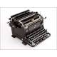 Attractive Working Continental Standard Typewriter. Germany, Circa 1930