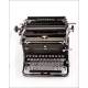 Attractive Working Continental Standard Typewriter. Germany, Circa 1930