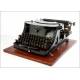 Fantastic Adler 15 typewriter in good condition. Germany, 1909