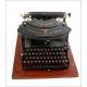 Fantastic Adler 15 typewriter in good condition. Germany, 1909