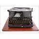 Fantastic Adler 15 typewriter in good condition. Germany, 1909