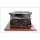 Fantastic Adler 15 typewriter in good condition. Germany, 1909