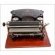 Fantastic Adler 15 typewriter in good condition. Germany, 1909