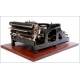 Fantastic Adler 15 typewriter in good condition. Germany, 1909