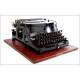 Fantastic Adler 15 typewriter in good condition. Germany, 1909