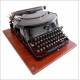 Fantastic Adler 15 typewriter in good condition. Germany, 1909