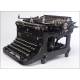 Fantastic Continental Typewriter Very Well Preserved. Germany, 1930's